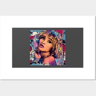 Popart Girl Posters and Art